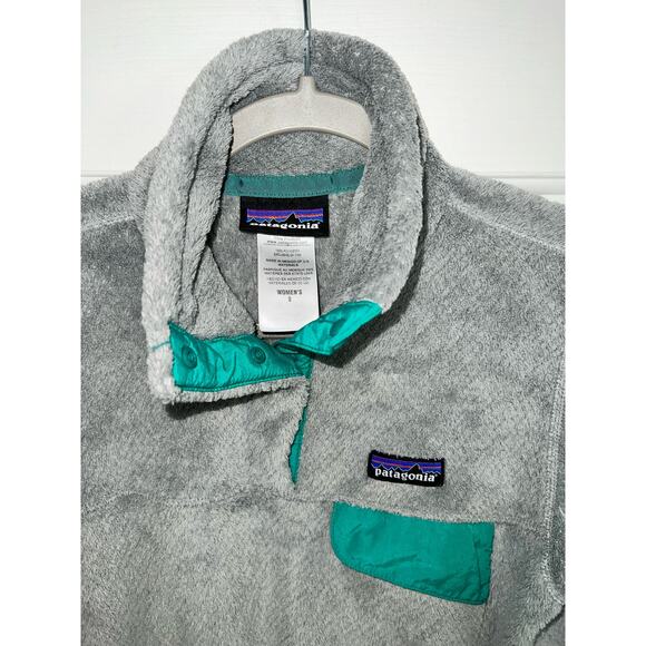 Patagonia Synchilla Snap T Fleece Pullover Gray - size Small - Picture 2 of 6
